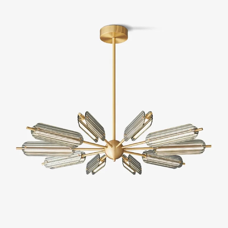 Chandeliers with Sputnik - Style Design for a Futuristic VibeSputnik Brass Chandelier