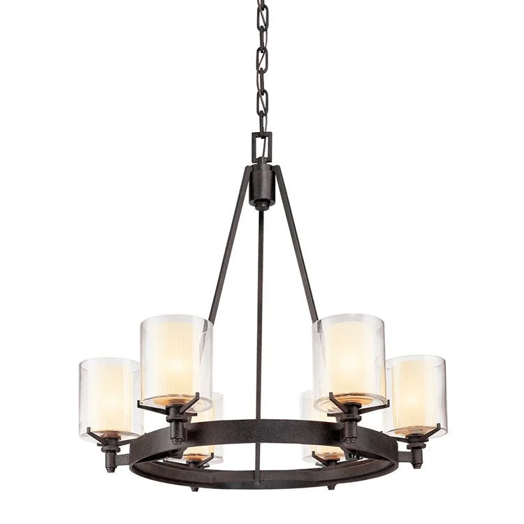 Small Chandeliers for Compact RoomsArcadia Six-Light Chandelier