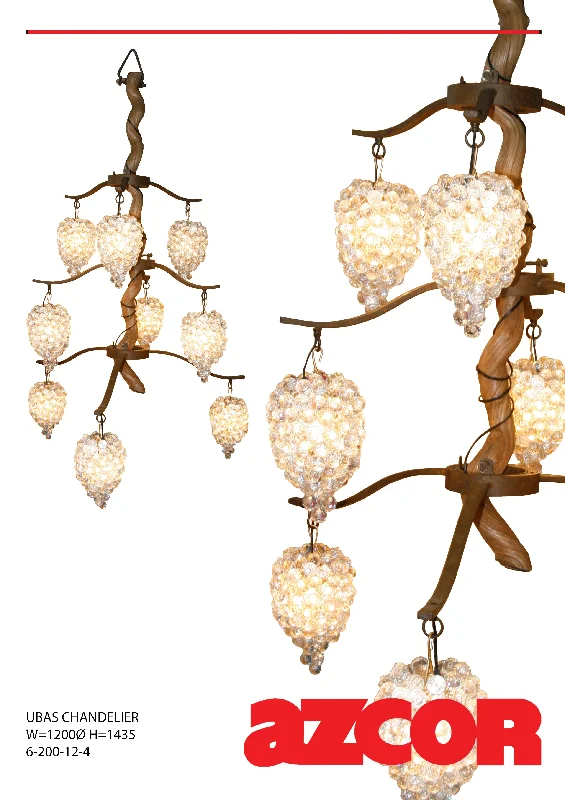 LED Chandeliers for Energy - Efficient LightingUbas Vine Chandelier 9