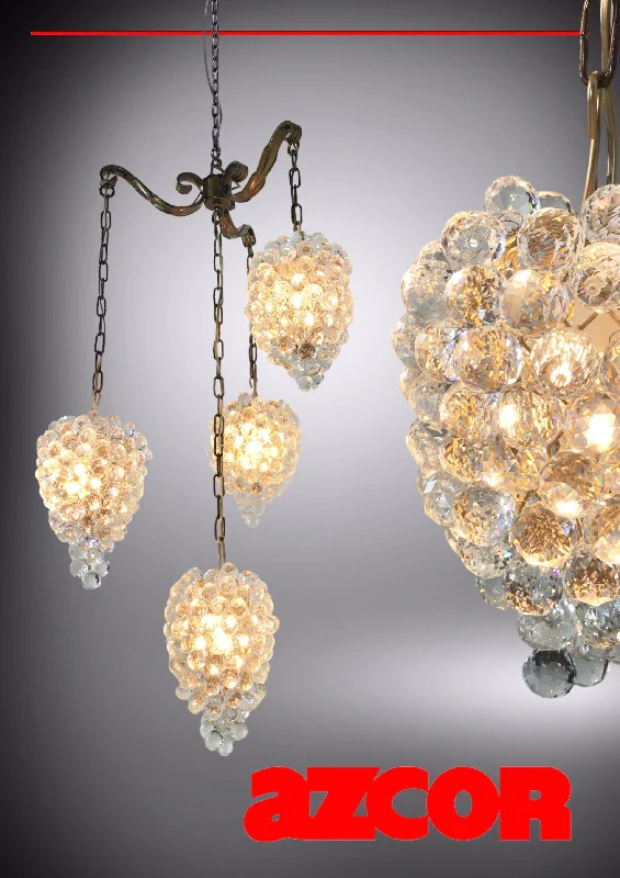 Chandeliers for Dining Rooms to Set the Mood for MealsUbas Chandelier Cluster 4