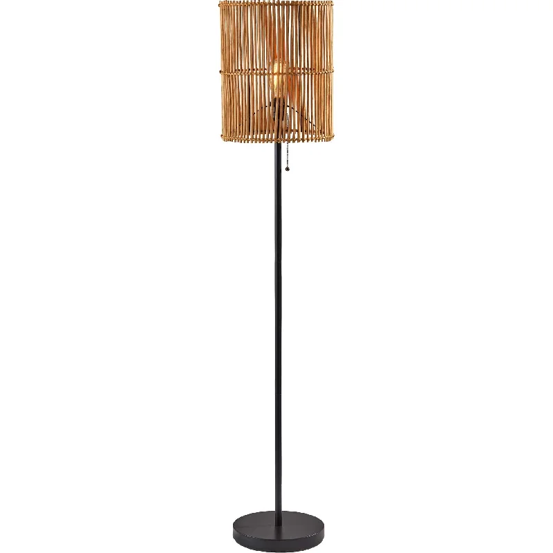 Marble Base Floor Lamp for a Touch of LuxuryCachan Floor Lamp Bronze/Brown