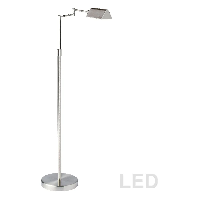 Glass Floor Lamp with Frosted Shades for Soft Diffused LightFloor Lamp