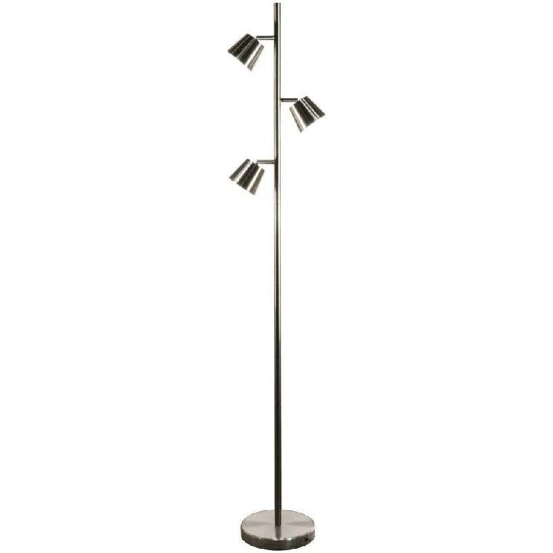 Fabric Floor Lamp with a Linen Shade for a Relaxed AestheticModern Floor Lamp