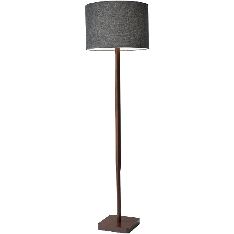 Smart Floor Lamp with Voice Control and Bluetooth ConnectivityElden Floor Lamp Walnut