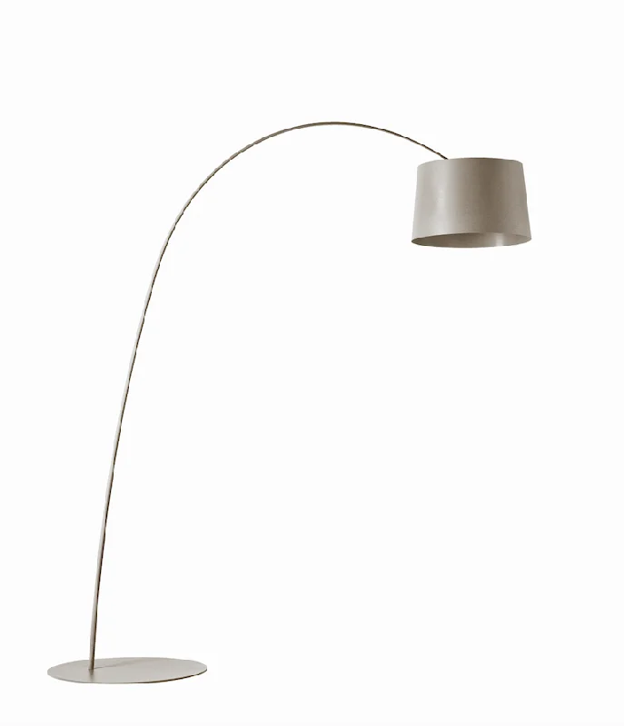 Fabric Floor Lamp with a Linen Shade for a Relaxed AestheticFoscarini Twiggy LED Greige - ID: 8748