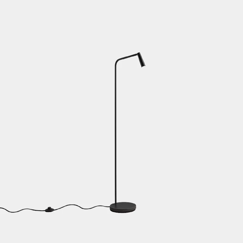 Bohemian Inspired Floor Lamp for Eclectic Home DecorGAM Matt Black Directional Floor Light - ID 11438