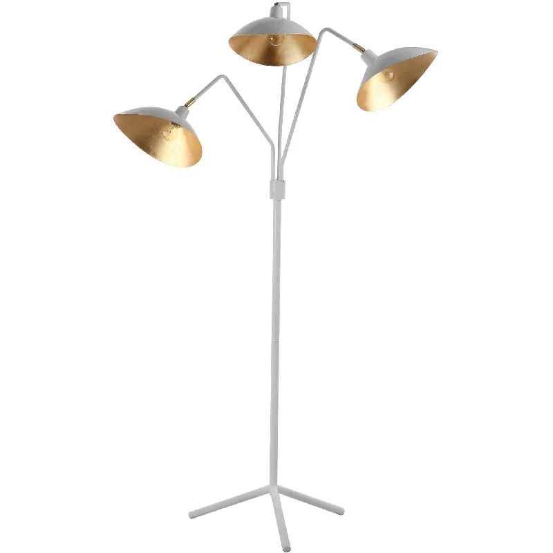 Bohemian Inspired Floor Lamp for Eclectic Home DecorIrvin Floor Lamp White