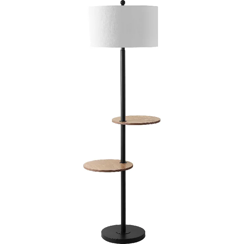 Wood Floor Lamp with Natural Grain for a Warm and Organic FeelKefton Floor Lamp Matte Black