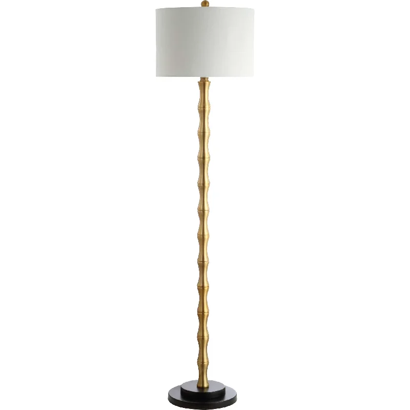 Metal Floor Lamp with a Matte Black Finish for a Sleek LookKohen Floor Lamp Antique Brass