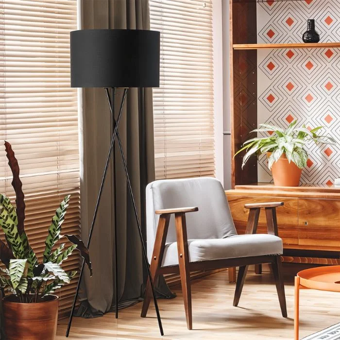 Wood Floor Lamp with Natural Grain for a Warm and Organic FeelLeora Floor Lamp