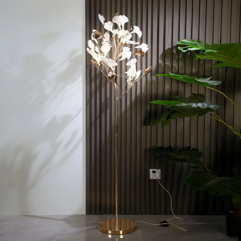 Smart Floor Lamp with Voice Control and Bluetooth ConnectivityPanra Floor Lamp