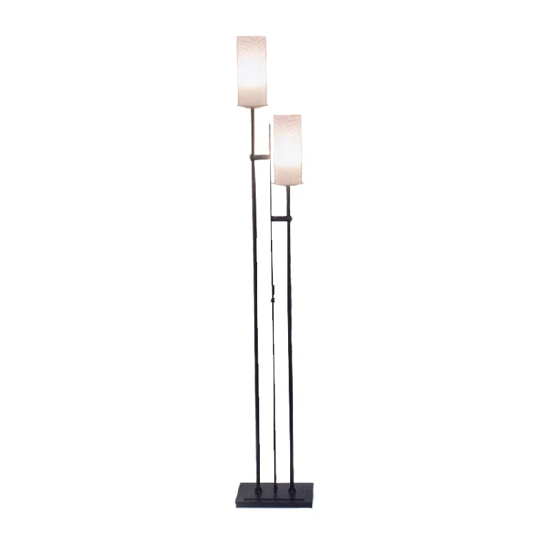 Modern Minimalist Floor Lamp for Contemporary Living RoomsRook Twin Floor Lamp