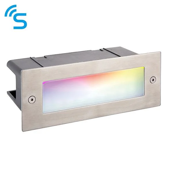 Smart Floor Lamp with Voice Control and Bluetooth ConnectivitySeina RGB LED Brick Smart Light IP44 3.5W