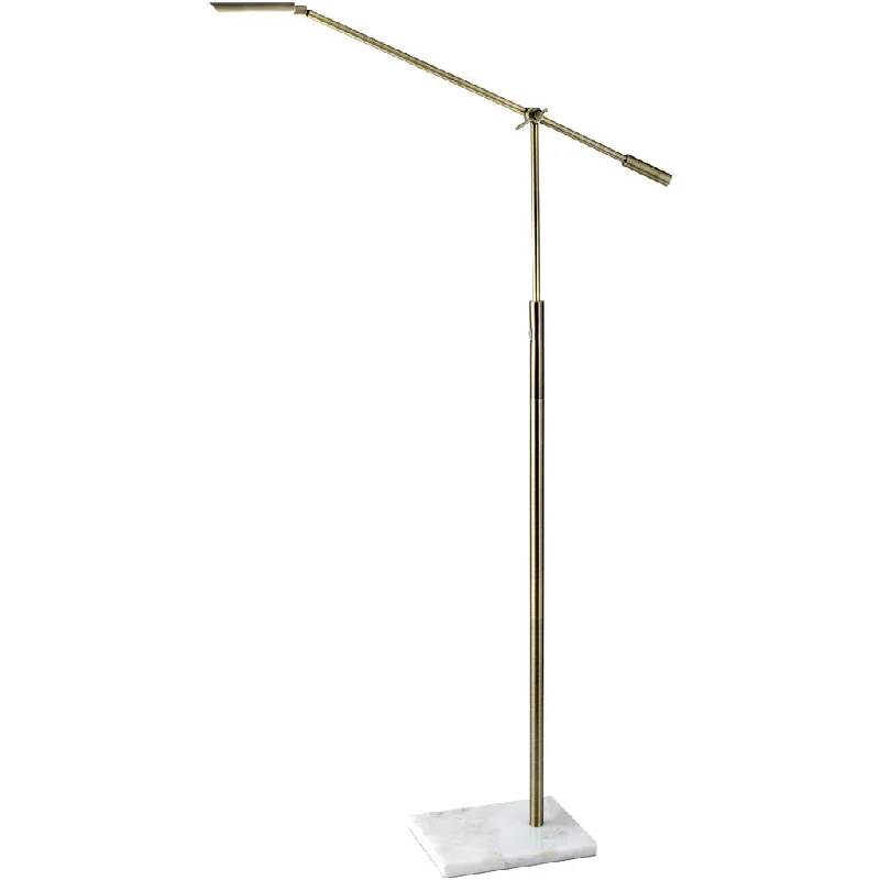 Fabric Floor Lamp with a Linen Shade for a Relaxed AestheticVega Floor Lamp