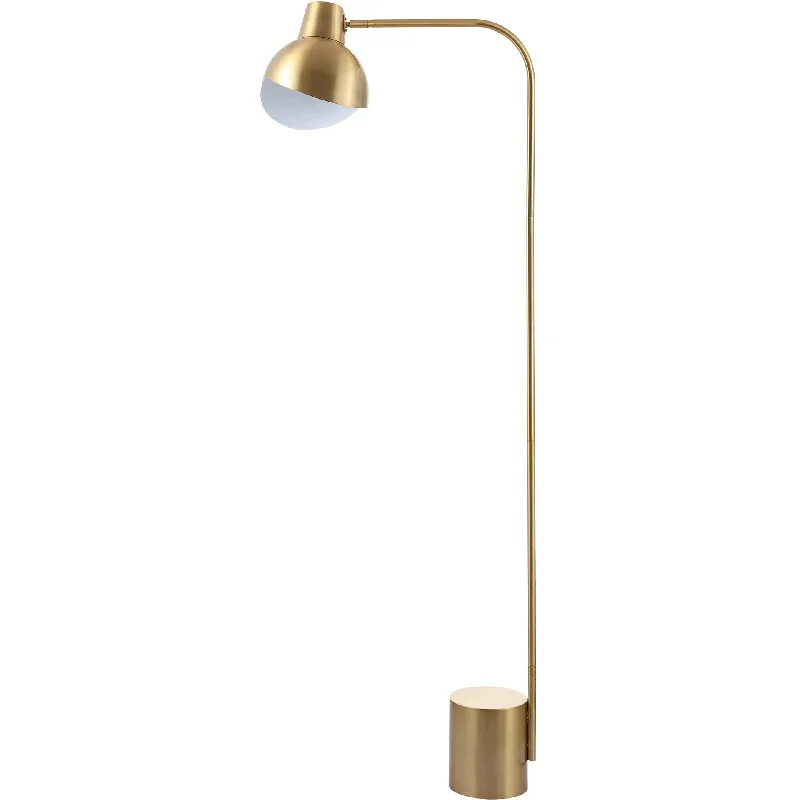 Bohemian Inspired Floor Lamp for Eclectic Home DecorVivify Floor Lamp Brass Gold