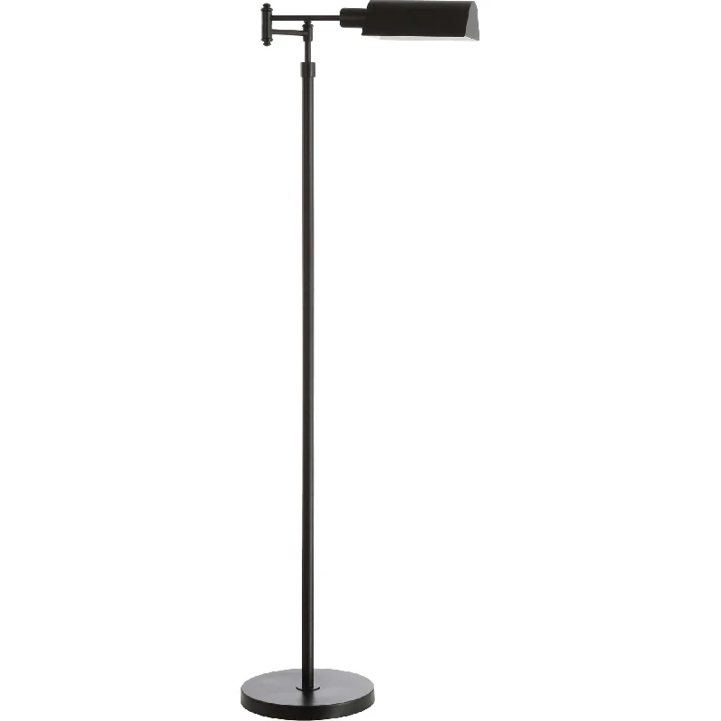 Rustic Farmhouse Style Floor Lamp for Cozy BedroomsWaylon Floor Lamp Bronze/Black