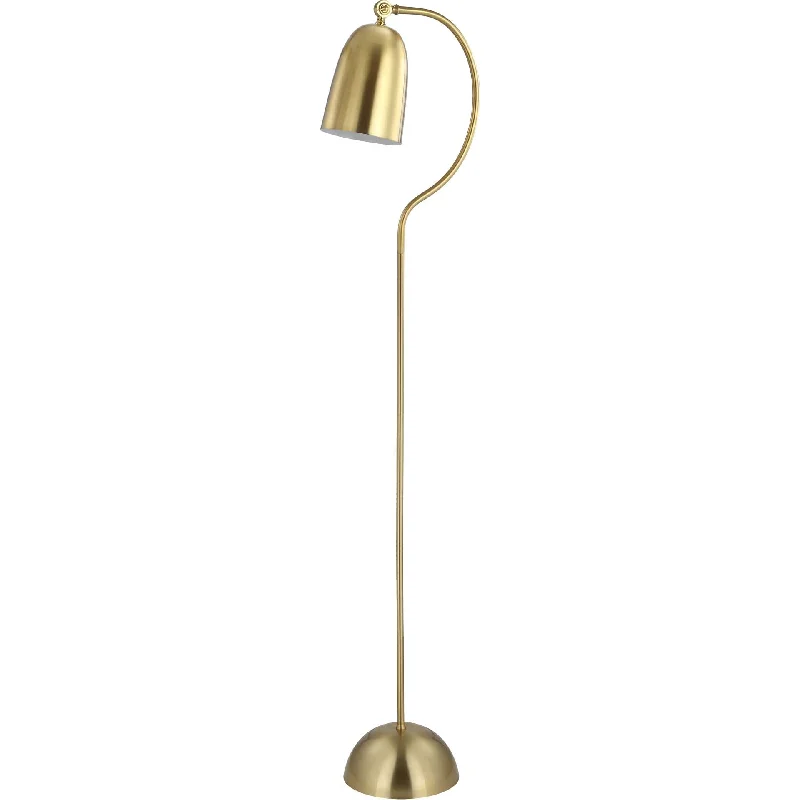 Dimmable Floor Lamp for Adjustable Lighting AmbianceZenith Floor Lamp Brass Gold