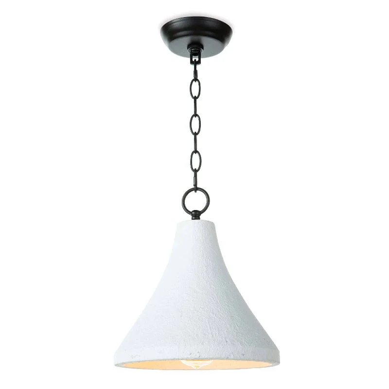 Glass Ceiling Lights with Frosted, Colored, or Etched GlassBillie Concrete Pendant Small