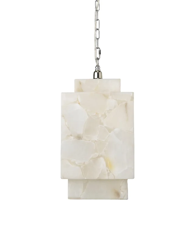 African - Inspired Ceiling Lights with Tribal Patterns and Natural MaterialsBorealis Cube Pendant