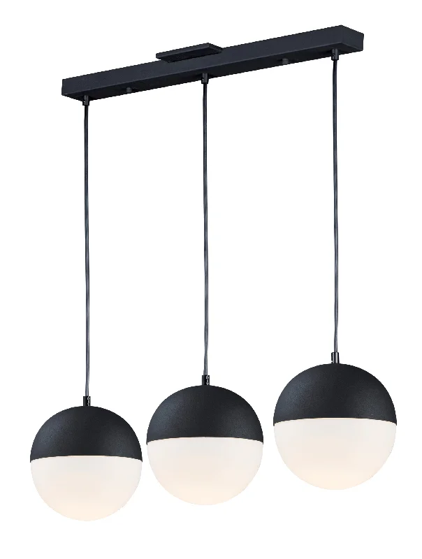 Retro Ceiling Lights Inspired by the 1950s and 1960s DesignHalf Moon LED 3-Light Pendant