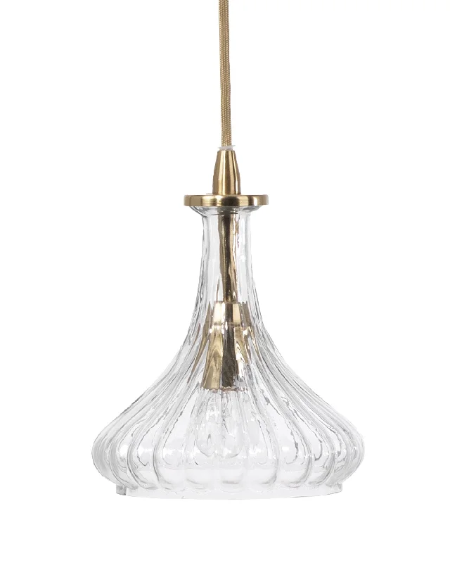 Victorian - Inspired Ceiling Lights with Ornate Crystal ChandeliersIsabella Carafe Pendant