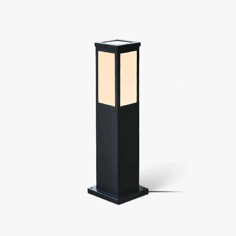 asian inspired table lamps with bamboo accents for a zen atmosphereKuzco Bollard Outdoor Light