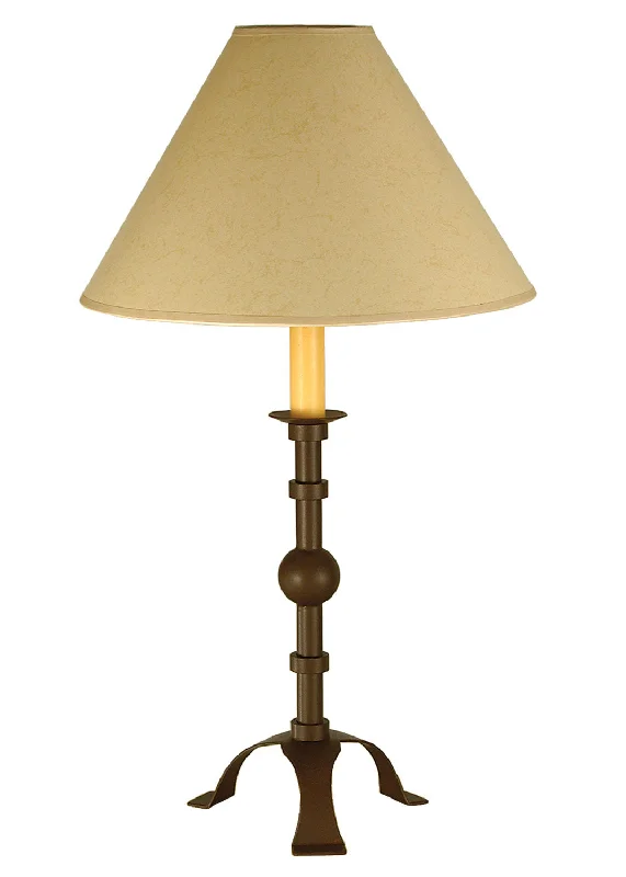 industrial style table lamps with exposed bulbs for loft apartmentsOne Light Table Base