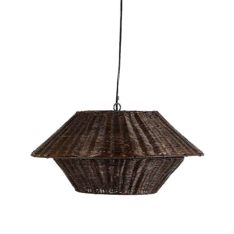 Gothic Ceiling Lights with Dark Metalwork and Pointed ArchesPerdita Pendant