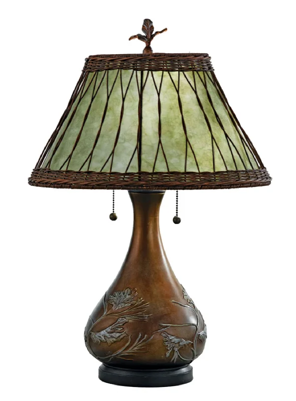 rustic farmhouse table lamps for cozy kitchensHighland Table Lamp