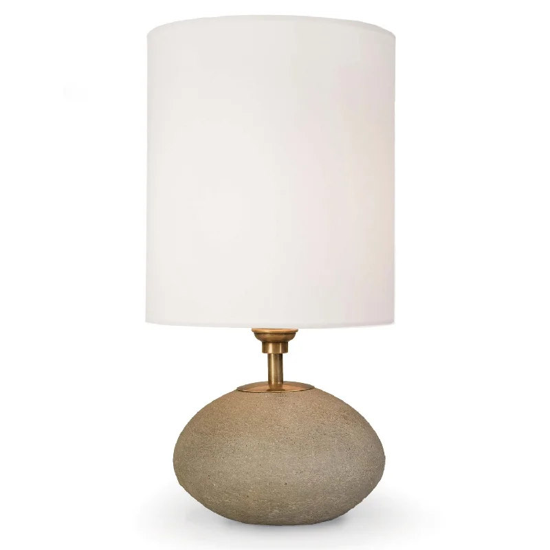 fabric table lamps with a linen shade for a relaxed and breathable lookConcrete Mini Lamp