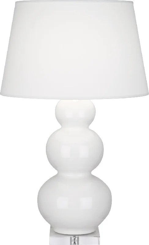 fabric table lamps with a linen shade for a relaxed and breathable lookOne Light Table Lamp