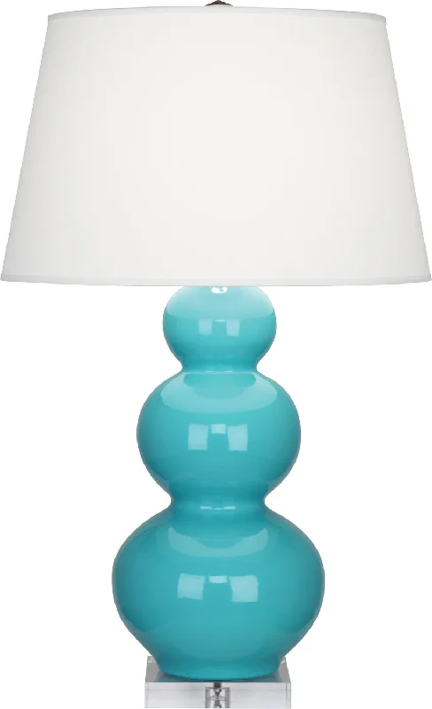 glass table lamps with a frosted surface for soft light diffusionOne Light Table Lamp