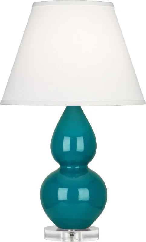 fabric table lamps with a linen shade for a relaxed and breathable lookOne Light Accent Lamp