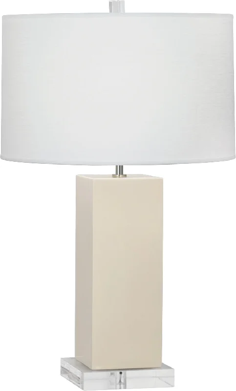 glass table lamps with a frosted surface for soft light diffusionOne Light Table Lamp