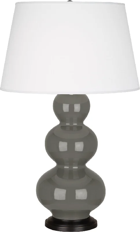 fabric table lamps with a linen shade for a relaxed and breathable lookOne Light Table Lamp