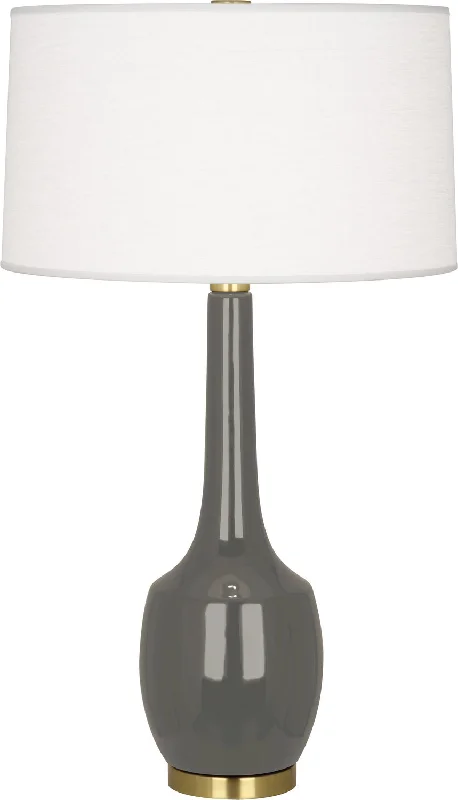 glass table lamps with a frosted surface for soft light diffusionOne Light Table Lamp