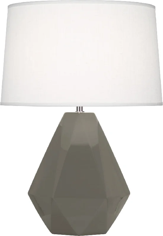 gothic style table lamps with dark finishes for a mysterious lookOne Light Table Lamp