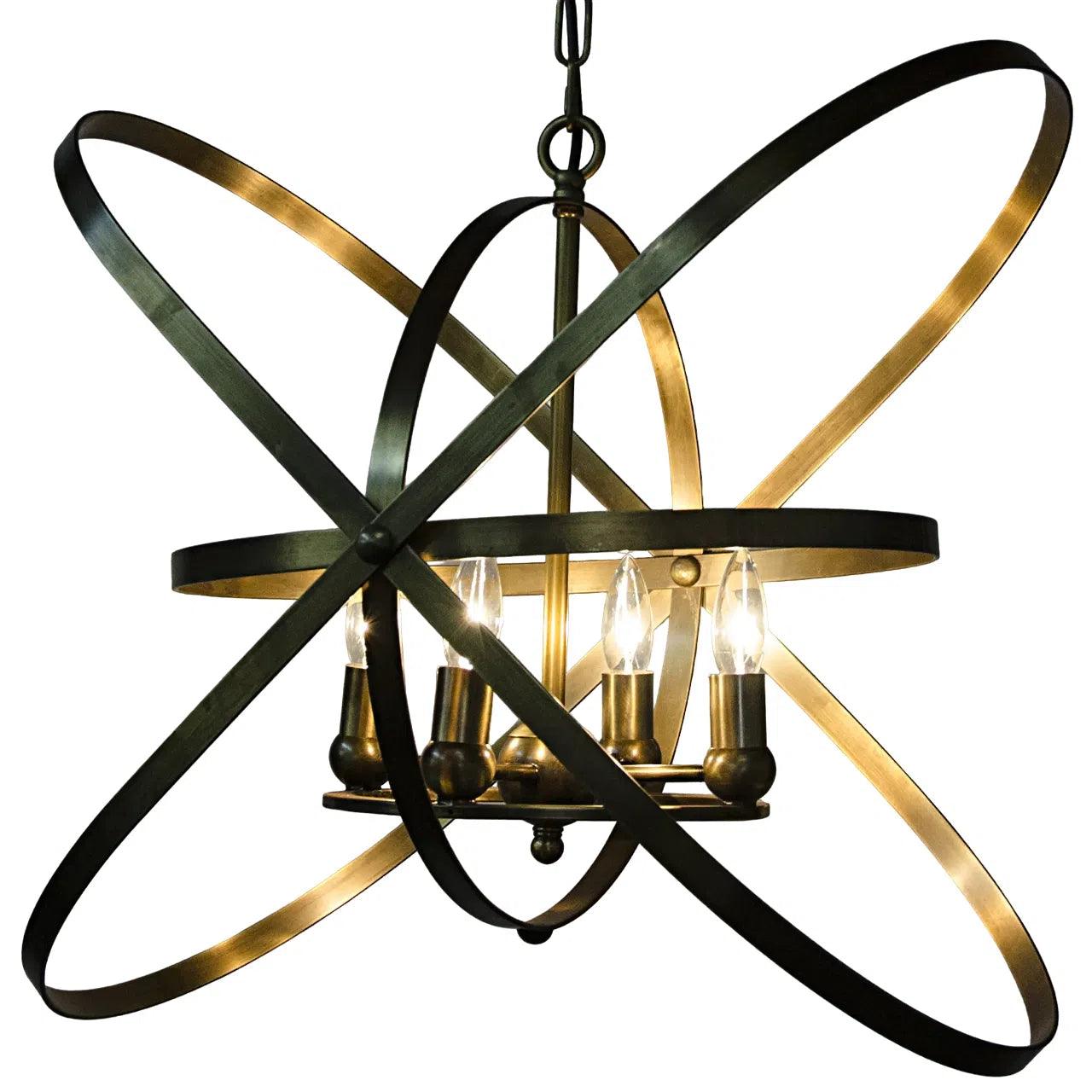 Mid - Century Modern Ceiling Lights with Simple, Sleek LinesSassari Metal Pendant With Brass Finish