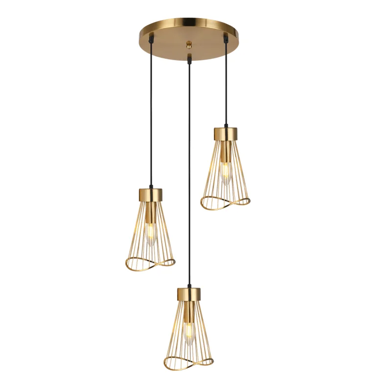 Tropical - Themed Ceiling Lights with Palm - Leaf Shapes and Rattan WrapsSensu Cluster Pendant Light | Metal Wire