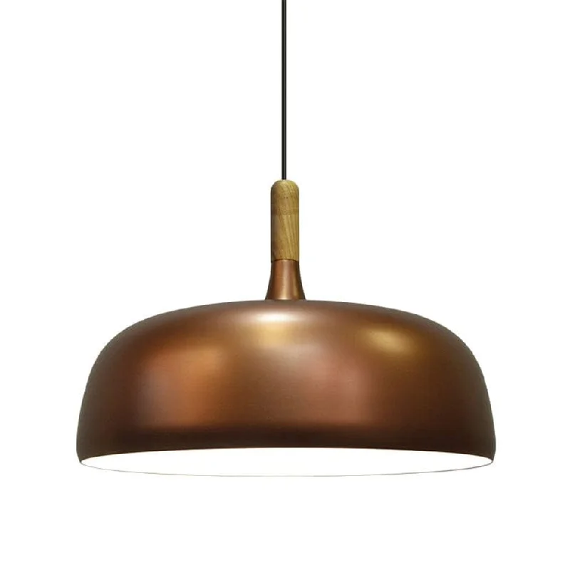 Art Nouveau Ceiling Lights with Organic, Flowing ShapesSoho Pendant Light - Aluminium & Wood