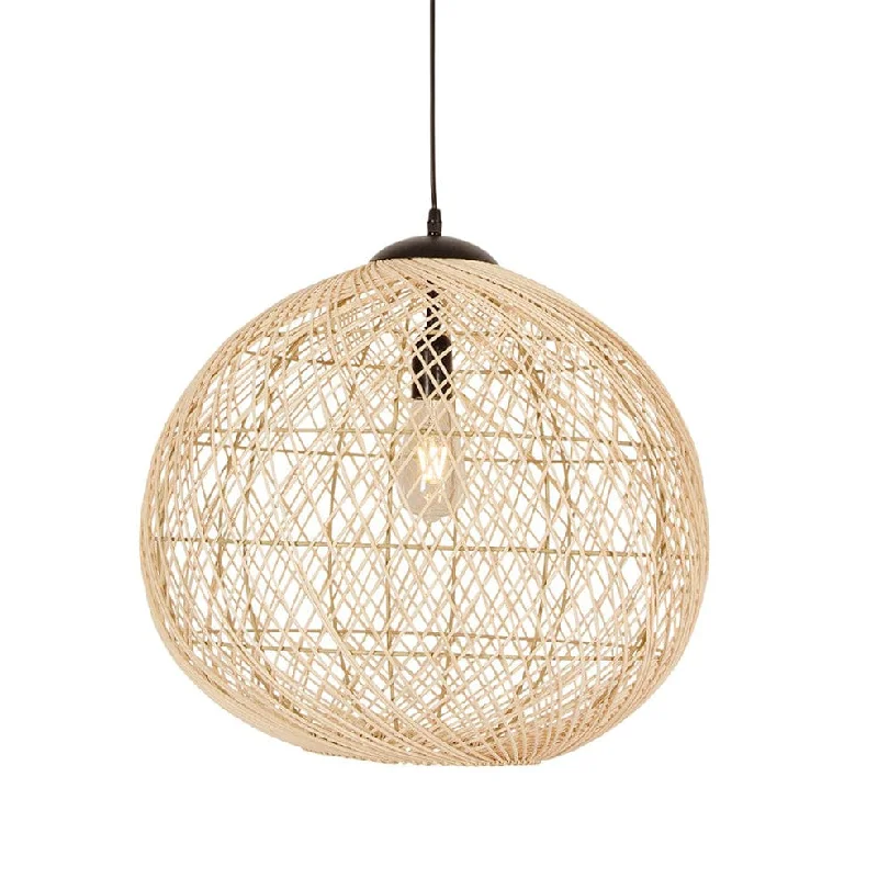 Mid - Century Modern Ceiling Lights with Simple, Sleek LinesSouira Pendant Light - Woven Rattan