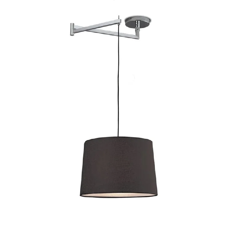 Mid - Century Modern Ceiling Lights with Simple, Sleek LinesSwing Pendant Light - Metal & Fabric