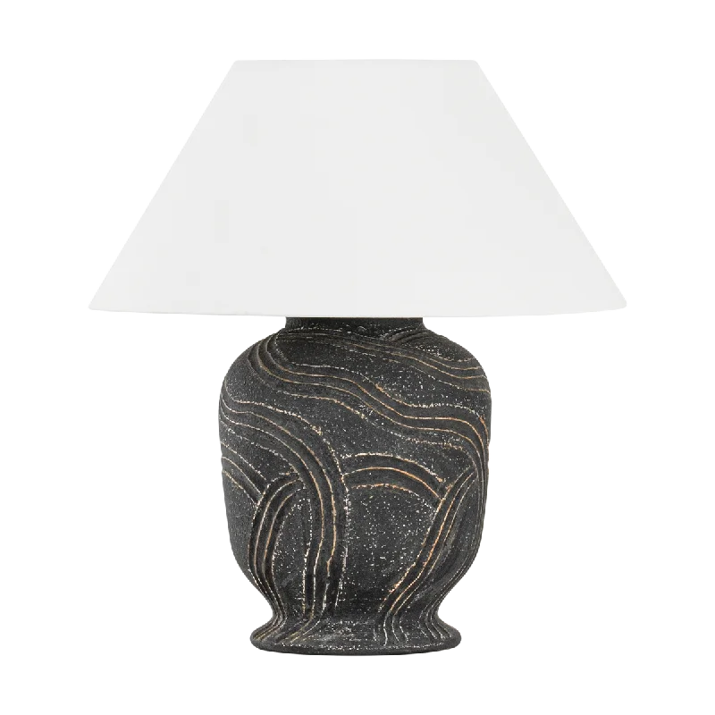 fabric table lamps with a linen shade for a relaxed and breathable lookPecola One Light Table Lamp